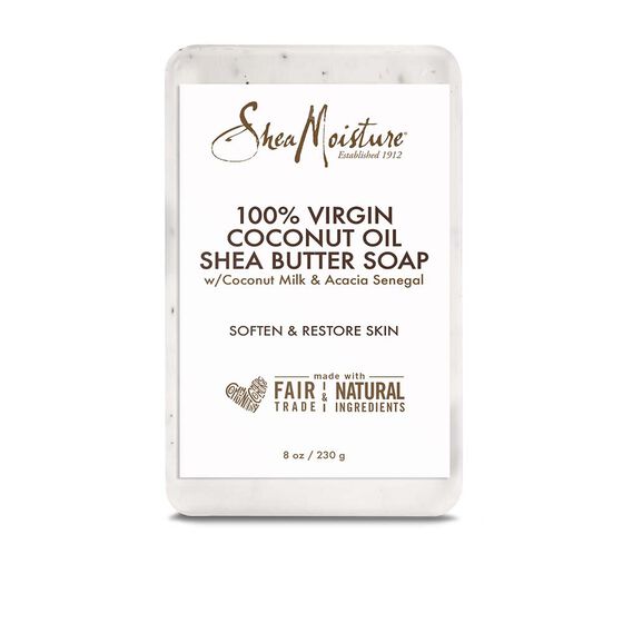 100% Virgin Coconut Oil Shea Butter Soap, 230 g-0