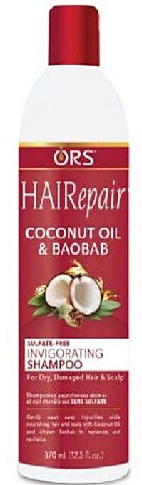 Sulfate-Free Invigorating Shampoo Coconut Oil & Baobab, 370 ml-0