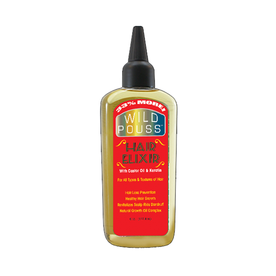 Hair Elixir with Castor Oil & Keratin, 177 ml-0