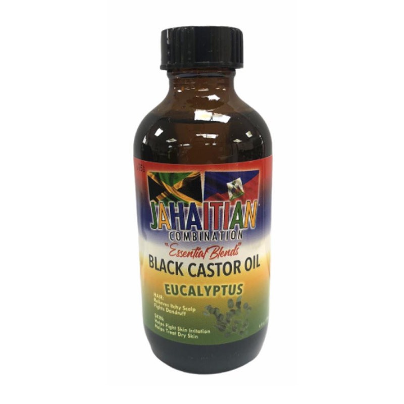 Jahaitian Black Castor Oil Eucalyptus, 118ml-0