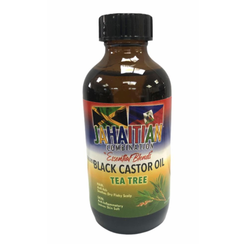Jahaitian Black Castor Oil Tea Tree, 118ml-0