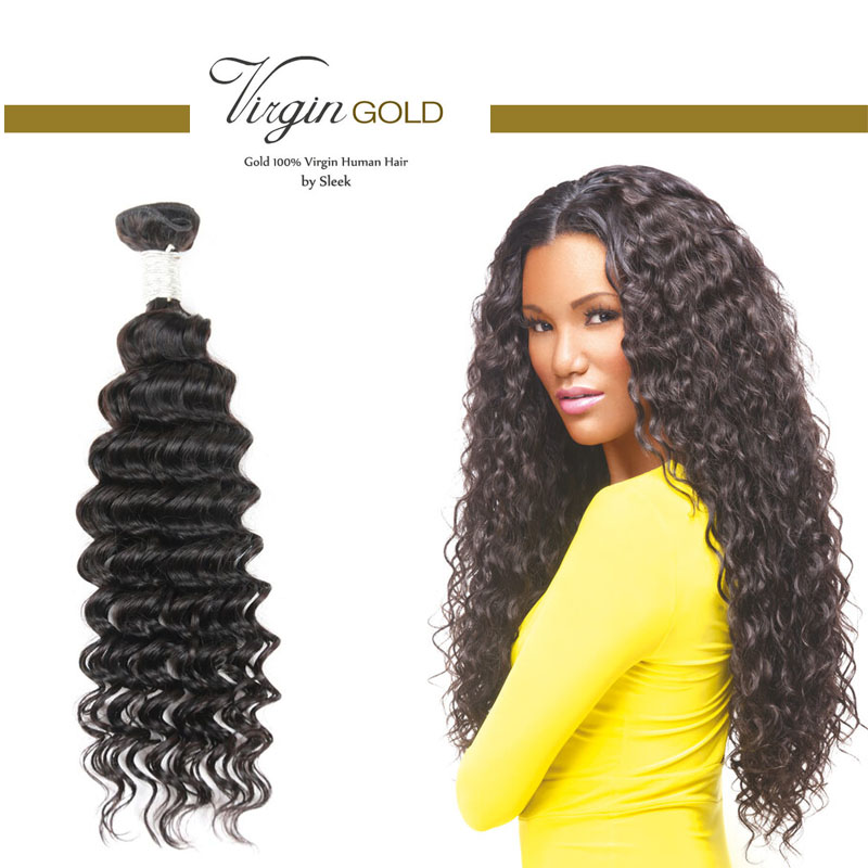 Virgin Gold Brazilian Curl 50cm (20")-0