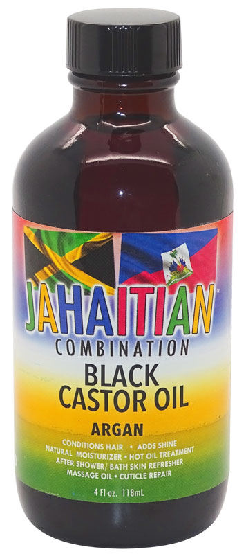 Jahaitian Black Castor Oil Argan, 118ml-0