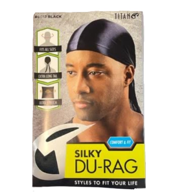 Silky Du-Rag Black-0